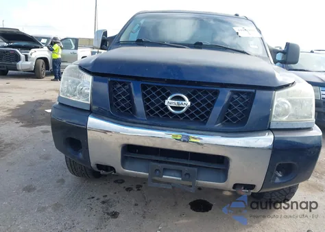 2011 Nissan Titan Pro-4X from USA, damaged, VIN 1N6AA0EC8BN322828